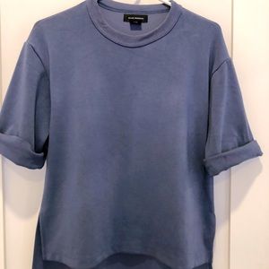 Club Monaco Relaxed Blue Shirt